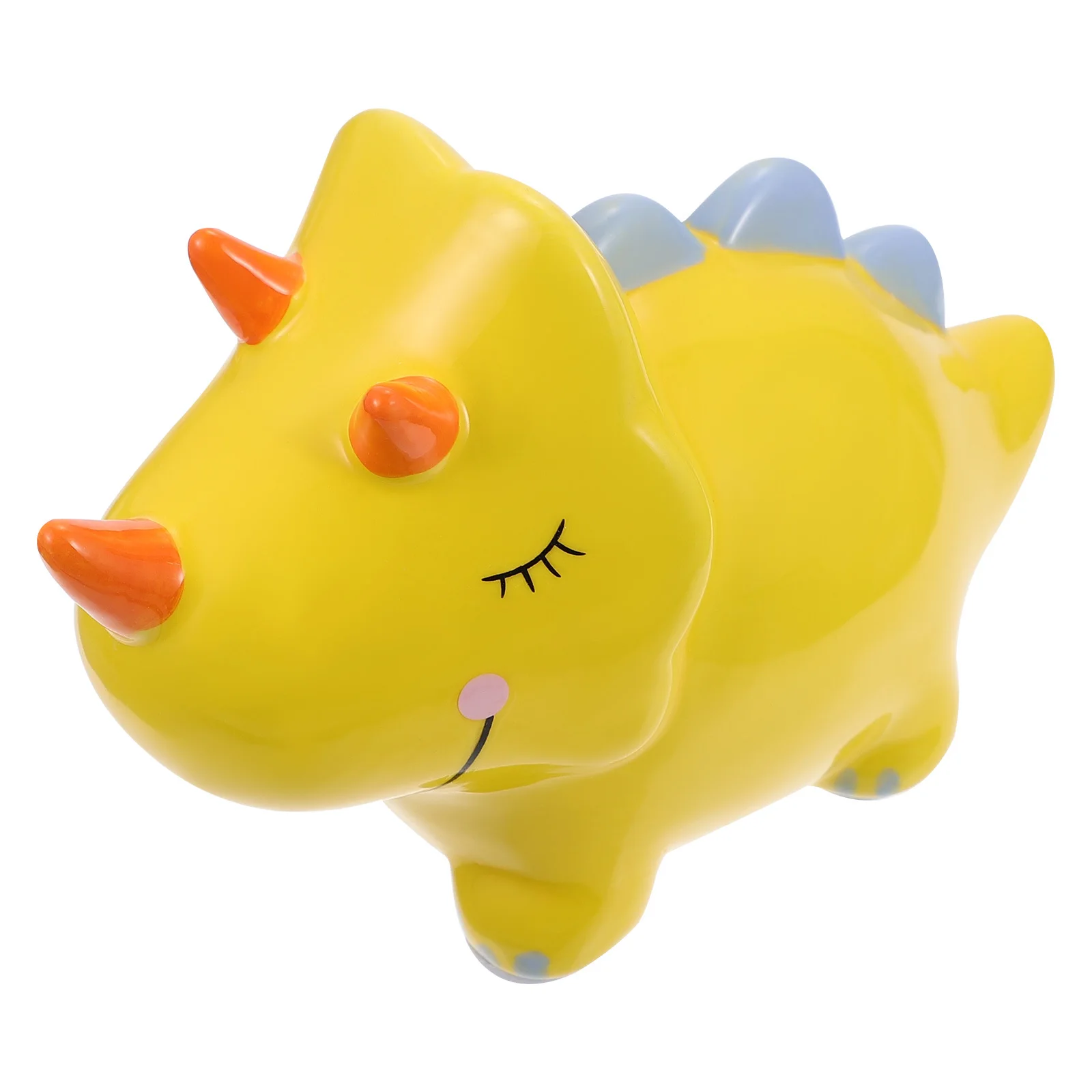 

1Pcs Cartoon Dinosaur Saving Pot Ceramic Coin Storage Box Large Capacity Money Saver Home Decor Saving Pot Money Box