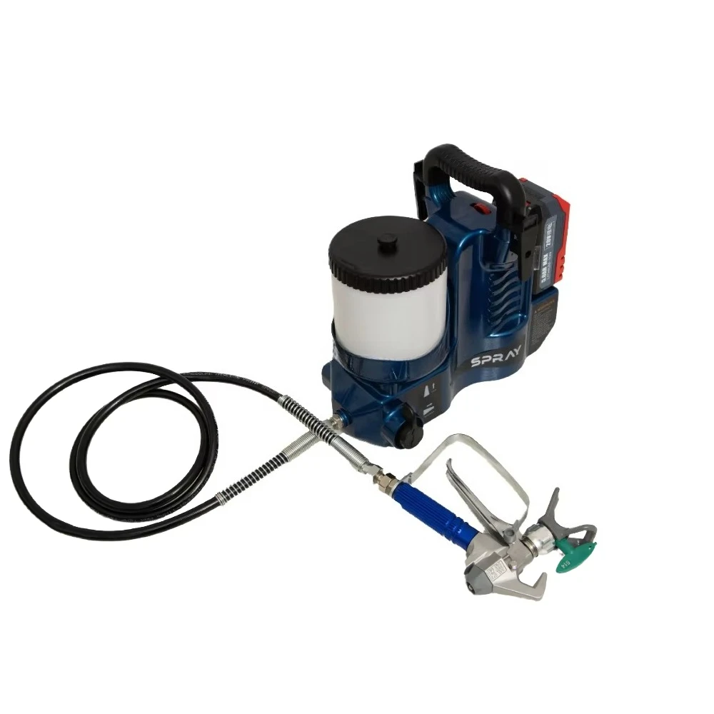 new Convenient high-voltage airless spraying machine latex paint coating spray gun efficient 21V
