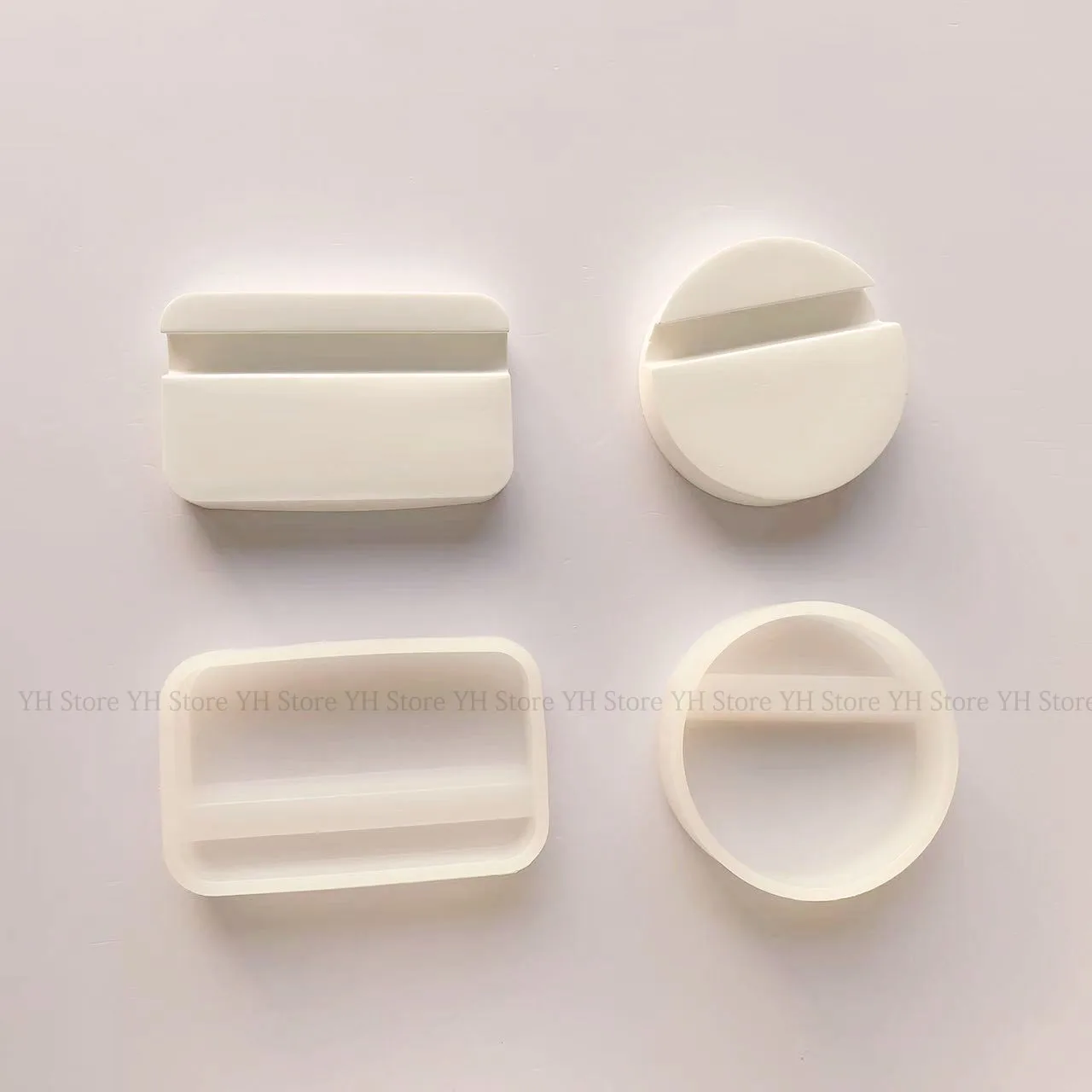 Resin Cellphone Holder Casting Silicone Mould Plaster Crafts Making Tools,Concrete Cement Gypsum iPhone Stands Tray Molds