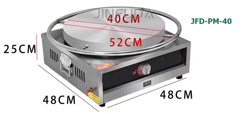 Stainless Steel Commercial   Crepe Maker Crepes Chapati Tortilla Making Machine