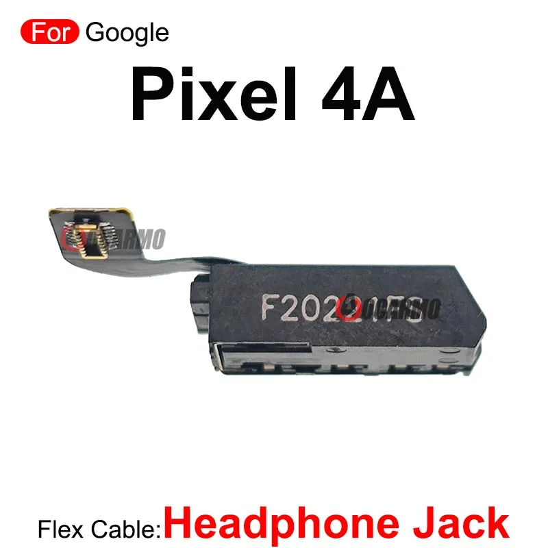 1Pcs สำหรับ Google Pixel 4A หูฟังหูฟังหูฟังแจ็ค Audio Flex Cable Replacement Part