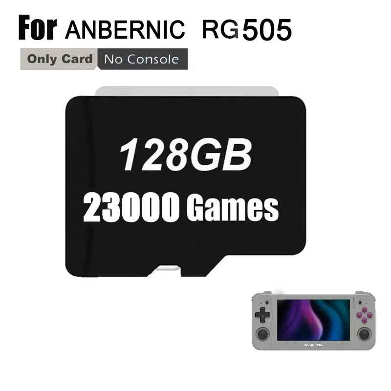 512G anberonic RG505 TF بطاقة ألعاب مسبقة التحميل Ps Vita 3ds gamquibe بطاقات الذاكرة ألعاب الفيديو PS1 PSP GBC PS2 70000 + ألعاب