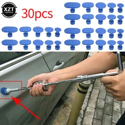 30pcs Car Body Hail Glue Puller Tabs Paintless Removal Dent Tool Kit Dent Puller Removal Car Auto Body Repair Tool Accessories