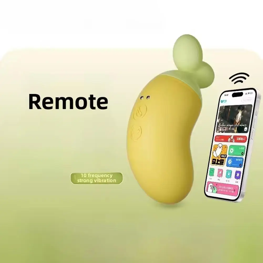 أصفر GALAKU Little Banana Friend AI أنثى مصاصة القفز مصاصة البيض حبوب العسل