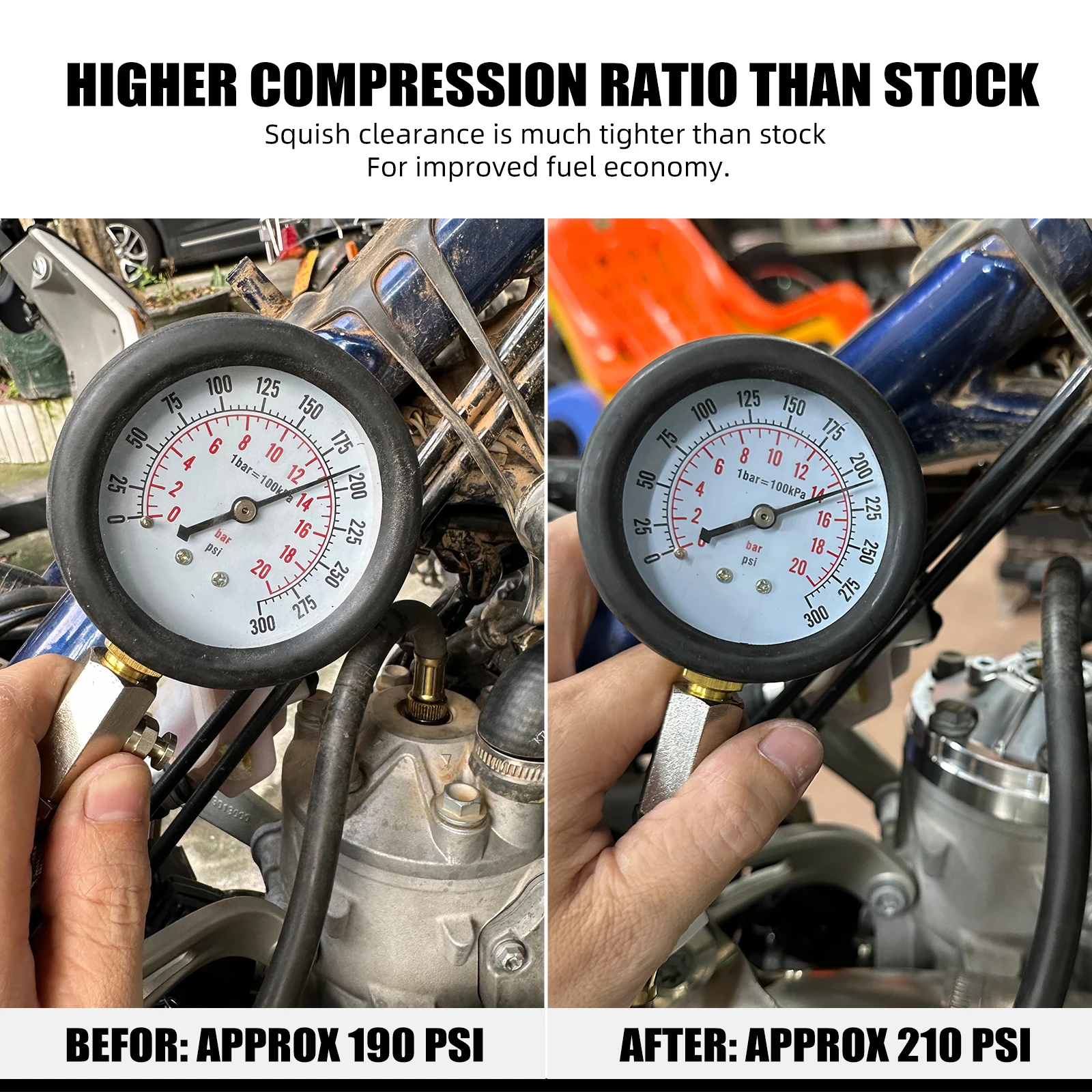 

NICECNC Cylinder Head Top End Cover For Husqvarna TE 300 2024-2025 For KTM EXC 300 XCW 300 GasGas EC 300 24-25 7075 Aluminum