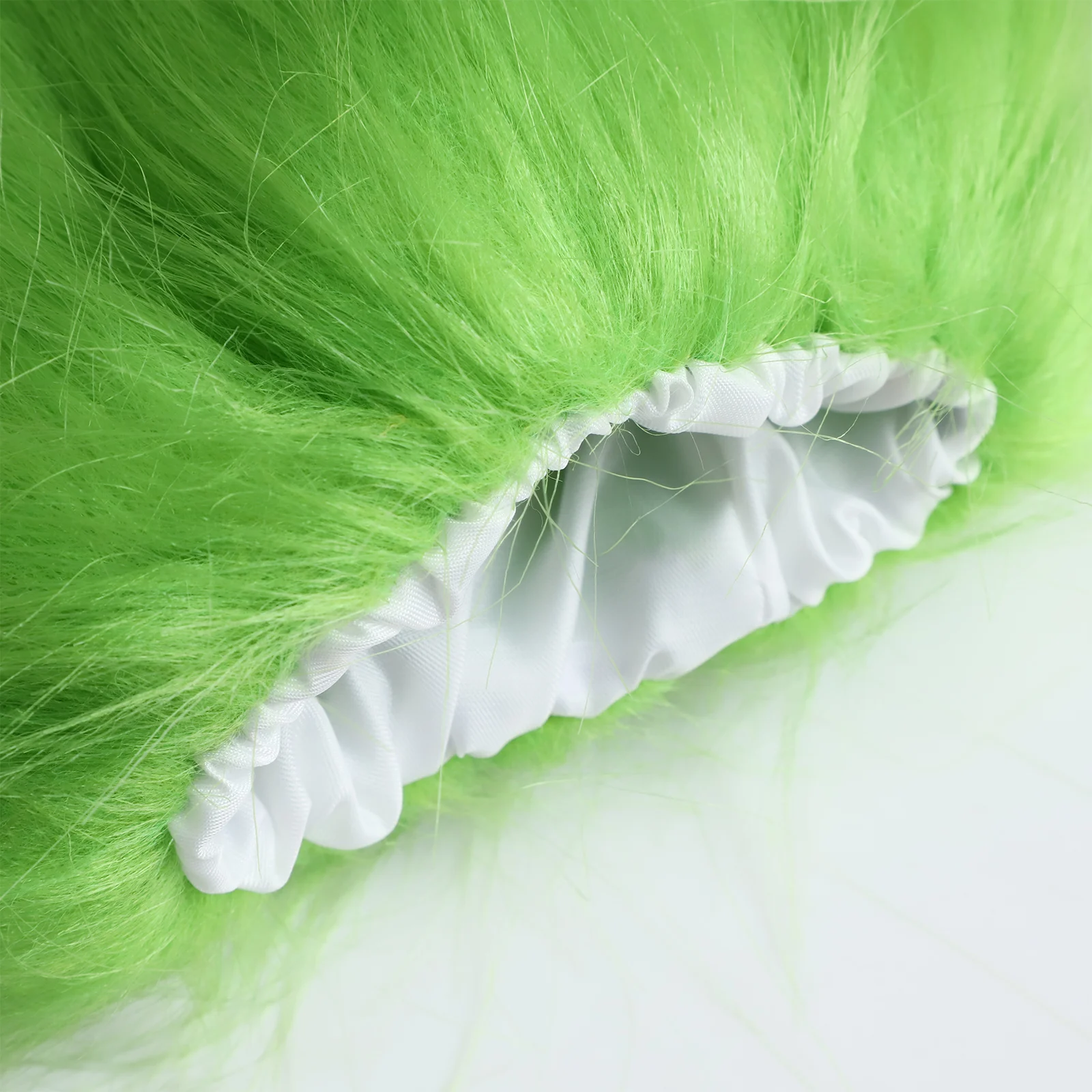 Harajuku Faux Fur Leg Warmers Furry Boot Cuffs Covers Winter Warm Plush Oversleeves Women Halloween Brazilian Carnival Costumes