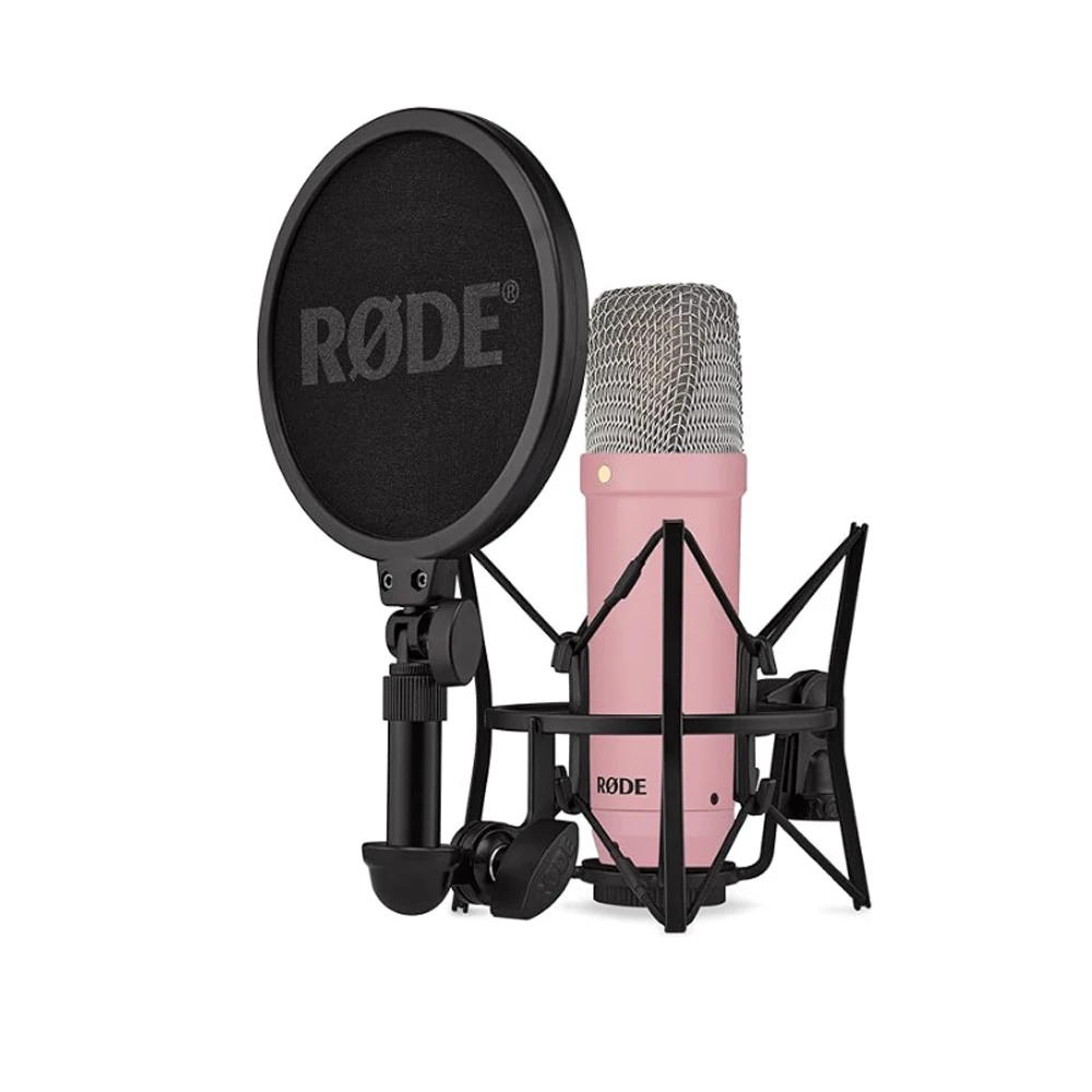 Rode NT1 Signature Series Large-Diaphragm Condenser Microphone for Music Production, Vocal Recording, Streaming and Podcasting