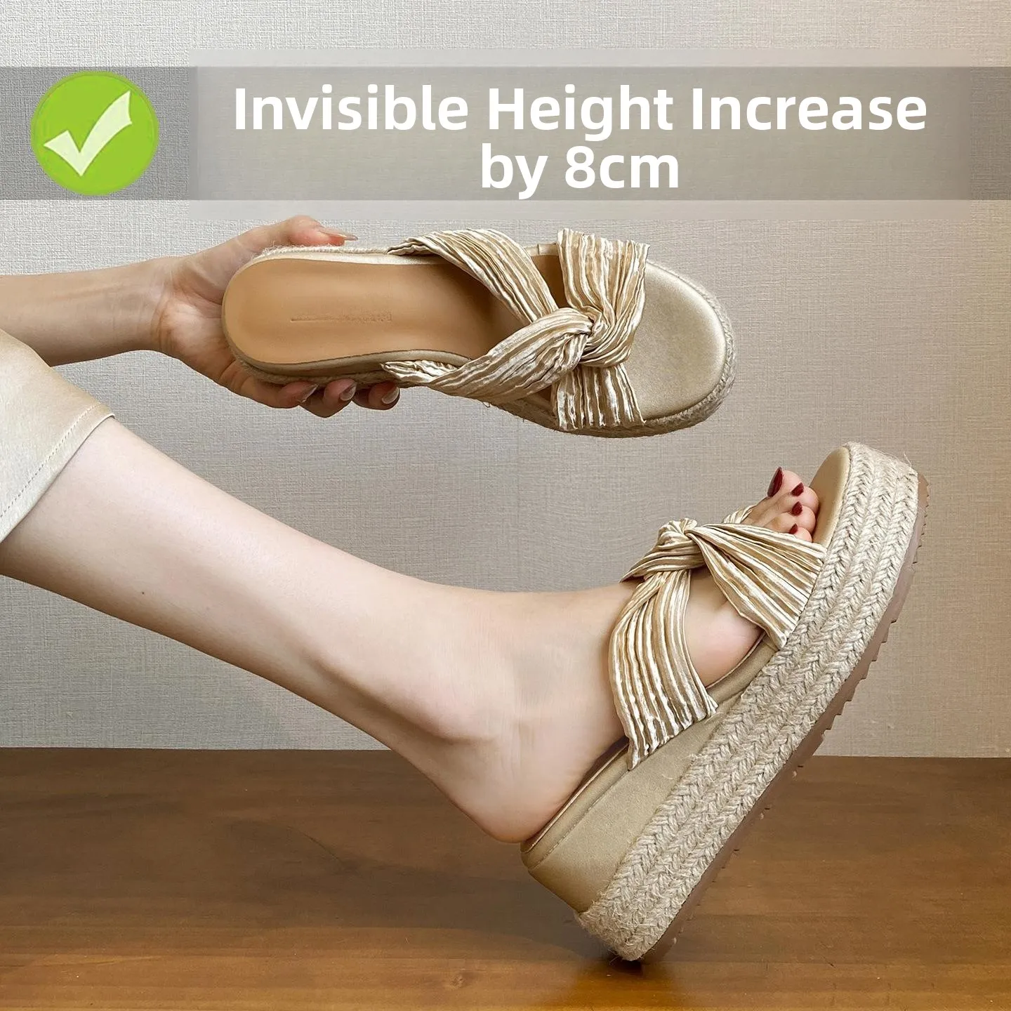 sweet-small-size-woven-raffia-thick-heel-sandals-women's-grass-tread-anti-slip-outdoor-camping-travel-shoes-men's-footwear