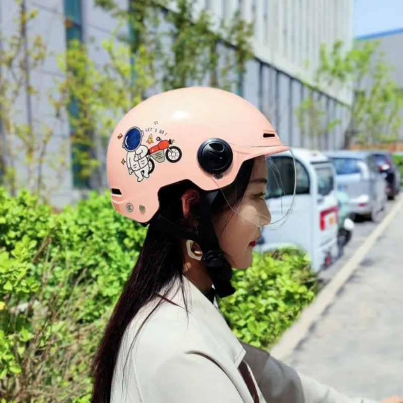 

New national standard 3c certification helmet electric motorcycle half helmet men's and women's universal safety helmet