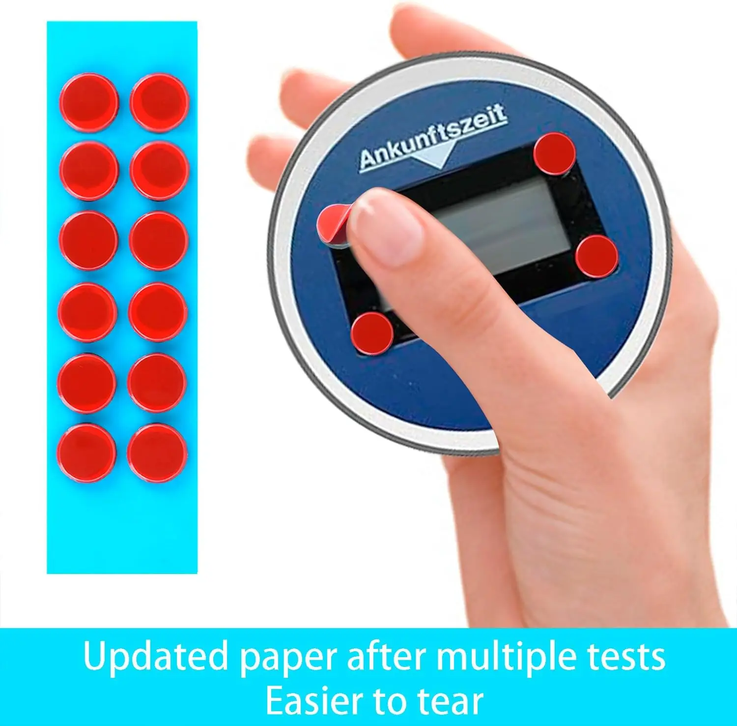 24pcs Double Sided Adhesive Pads Set for Electronic Parking Meter Adhesive Sticker Parking Disc Compatible Needit Park Lite