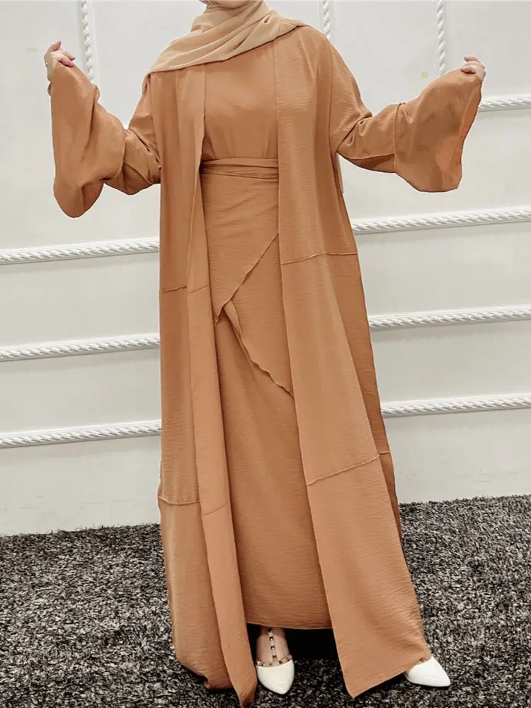 Abaya Dubai Islam Bangladesh musulmano Hijab abito lungo modesto caftani turchia abiti per donna caftano Robe Longue Femme Musulmane