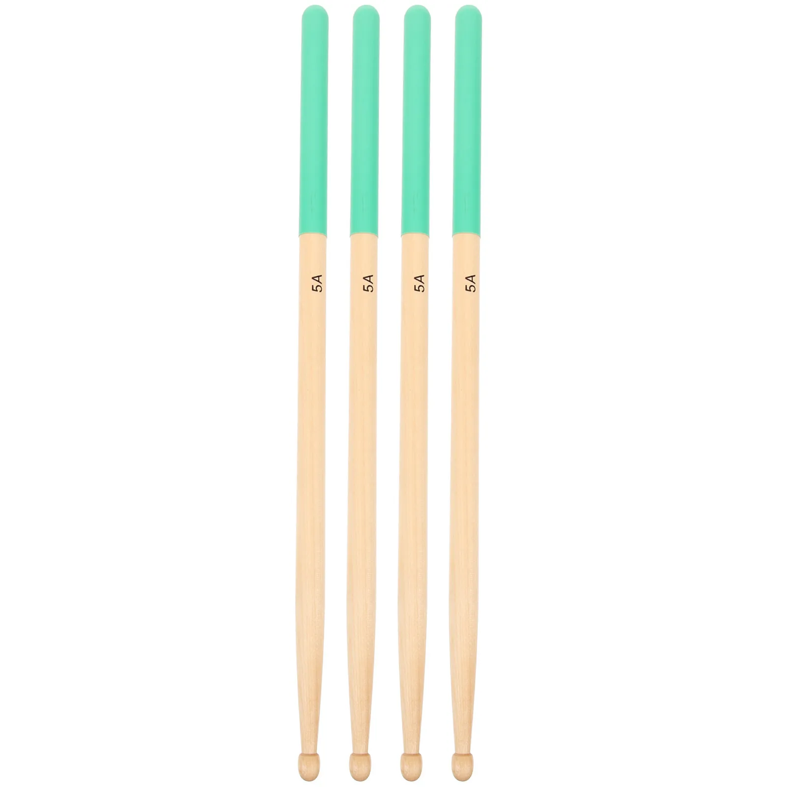 2 Pares de Baquetas de Madera, Mazos de Percusión Largos para Práctica y Actuación con Tambor de Lengüetas, Marimba y Xilófono