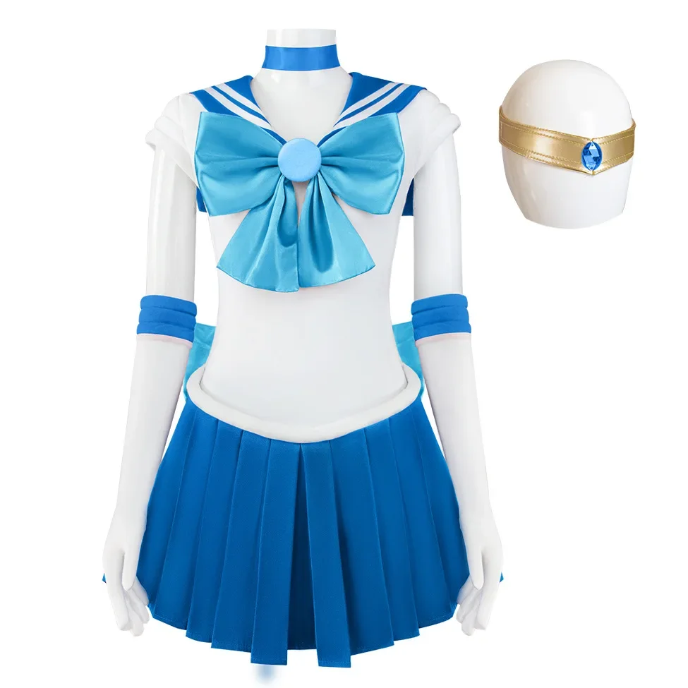 

2026 new Adults Cosplay Anime Sailor Costume Anime Tsukino Dress Halloween Party Usagi Moo Costumes Suit Fight Clothing
