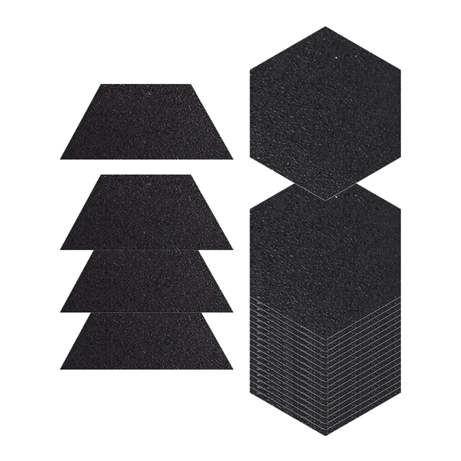 

Hexagon Surfboard Traction Pads Surfpad Professional Waxless for Longboard Skimboarding Paddleboard Shortboards Kiteboards