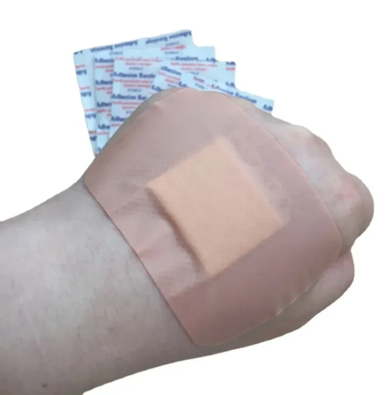 50pcs/set 5X10cm Large Band Aid Breathable Wound Dressing Patch Plasters for First Aid Dressing Adhesive Bandages Woundplast