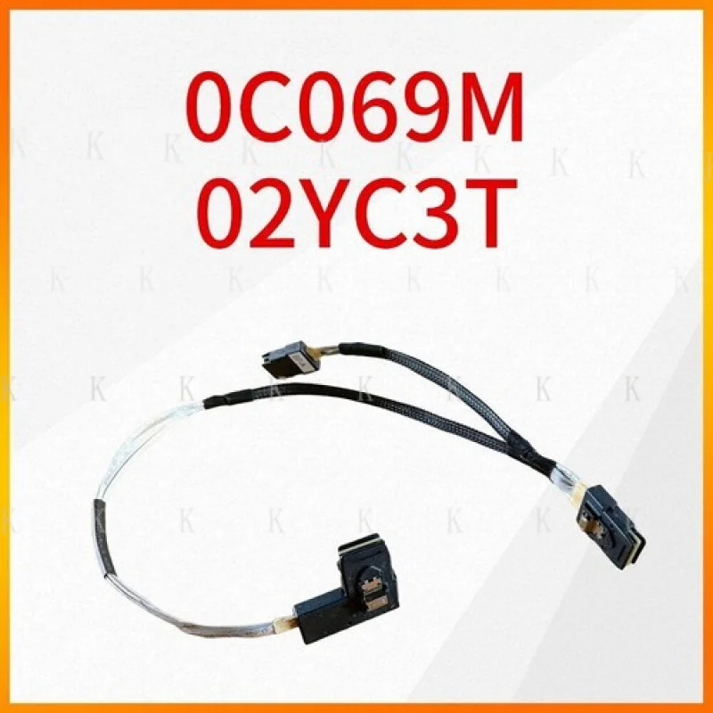 

C ДЛЯ C069M 0C069M Кабель SAS Для R410 R415 SAS6IR Карта массива Одна точка Два 2YC3T # А6