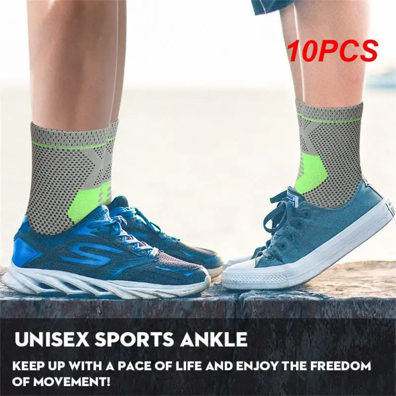 

10PCS Sports Ankle Brace Compression Support Sleeve for Injury Recovery Joint Pain Tendon Support Plantar Fasciitis Foot Socks