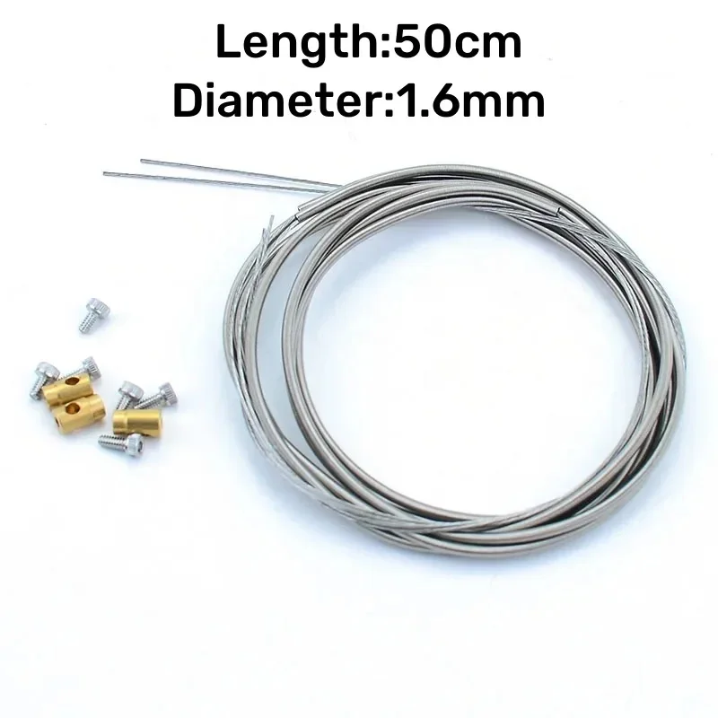 Scaleclub Lock Differential Cable Stainless Steel Spring Cable For Tamiya  Lesu For Scania Man Actros Volvo Car Parts Rc Truck