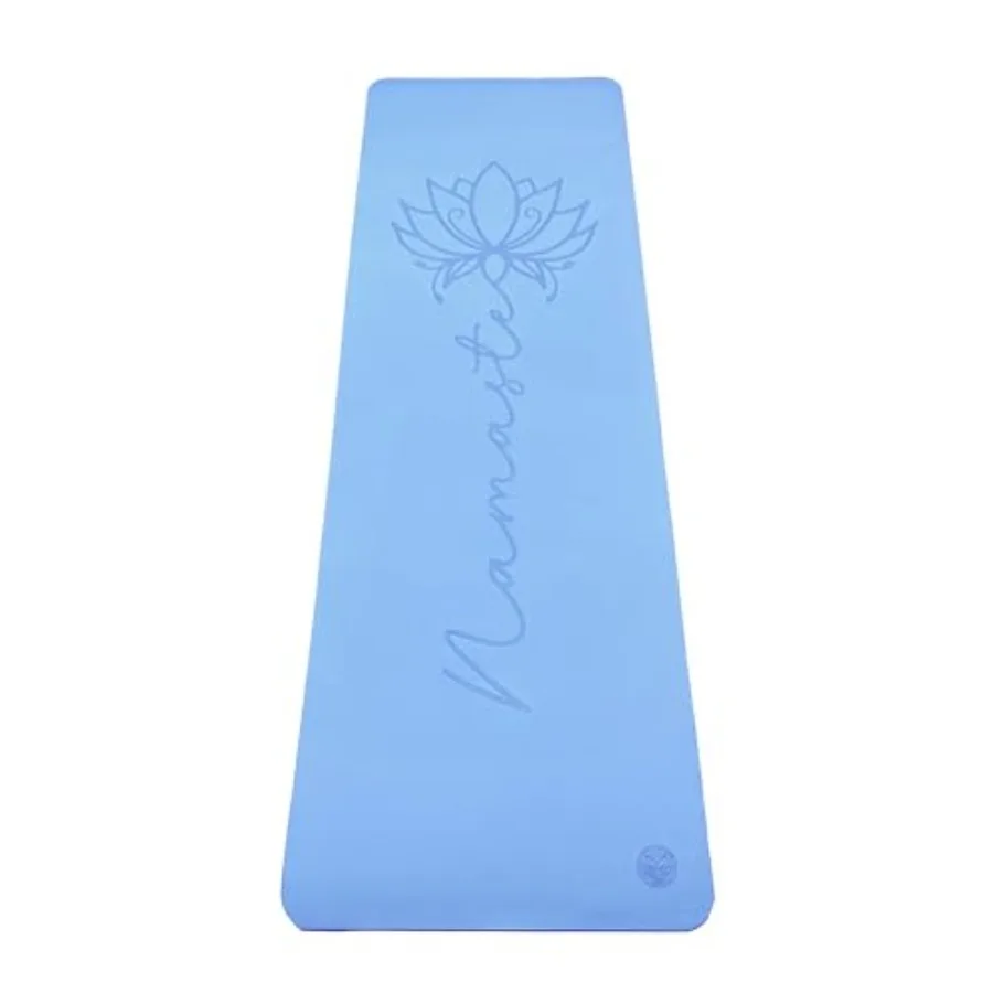 

Коврик для йоги Lotus et Moi Non Slip, 6 мм, из TPE, с ремнем для переноски, для домашних тренировок, легкий, для путешествий, для пилатеса, для женщин