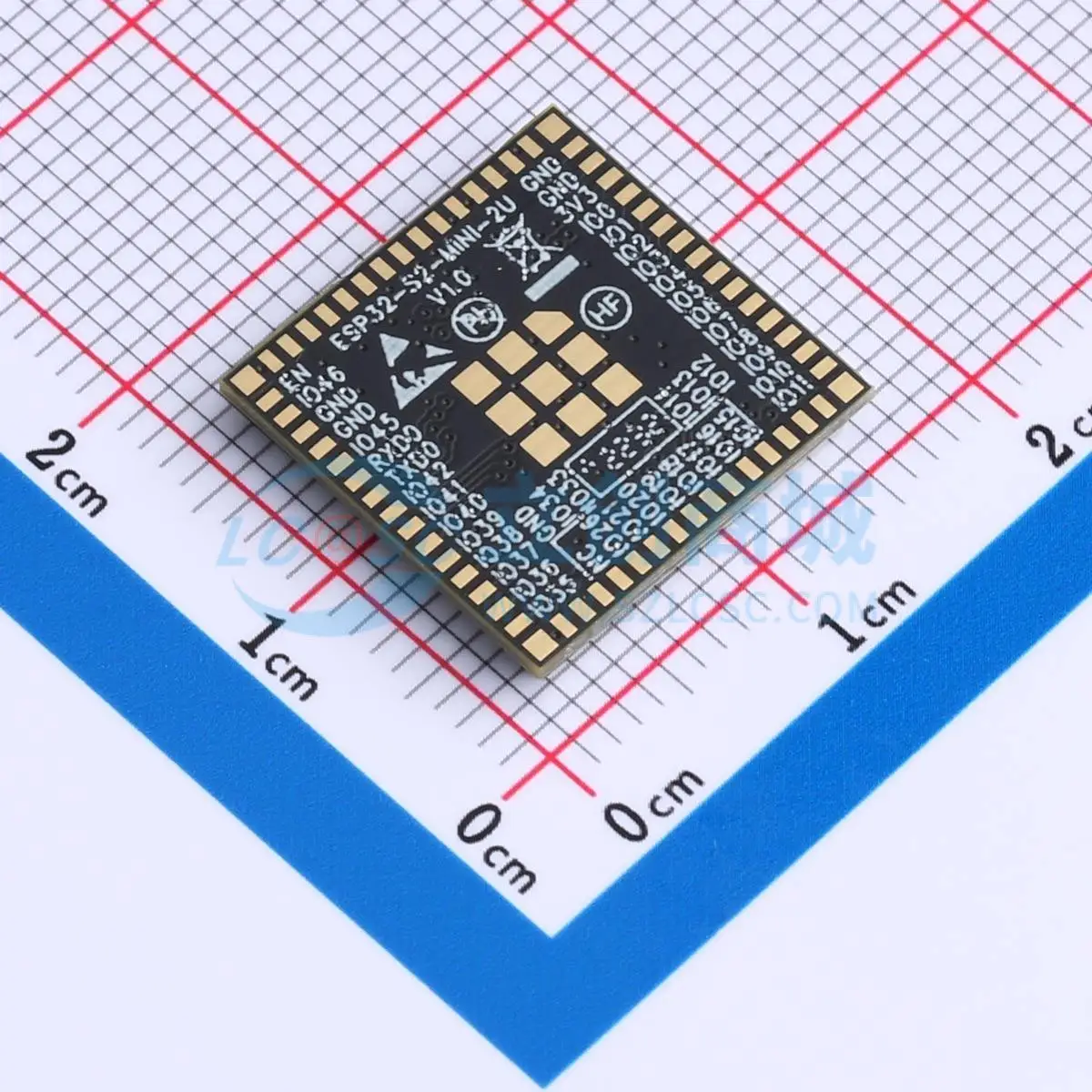 1pcs ESP32-S2-MINI-2U-N4R2 VFQFN-56-EP ESP32-S2FN4R2chip SPI I2S USB I2C UART 2.4GHz WiFi Wireless Module for Smart Home System