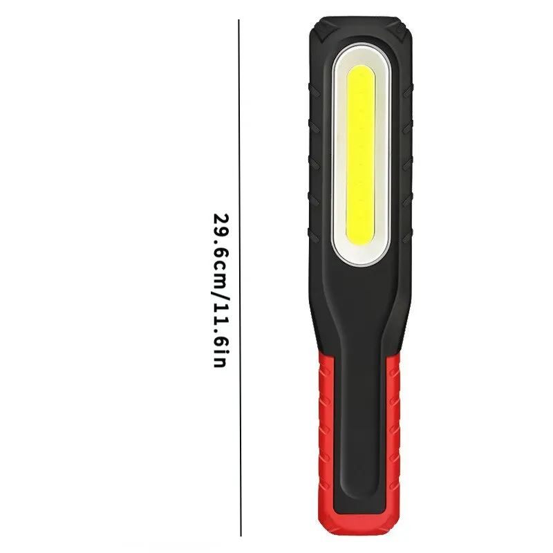 Work Light Rechargeable LED Super Bright USBWork Lights Portable Con Base Magnetic and Hook Work Flashlight for Car Repair Mac