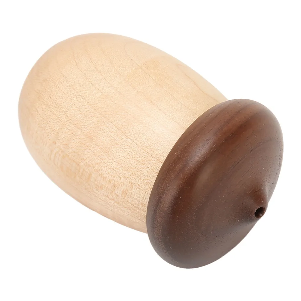 8cm Height Acorn Toothpick Container Wood Black Walnut Wood Toothpick Holder Maple Rounded Toothpick Holder Dispenser Office Use
