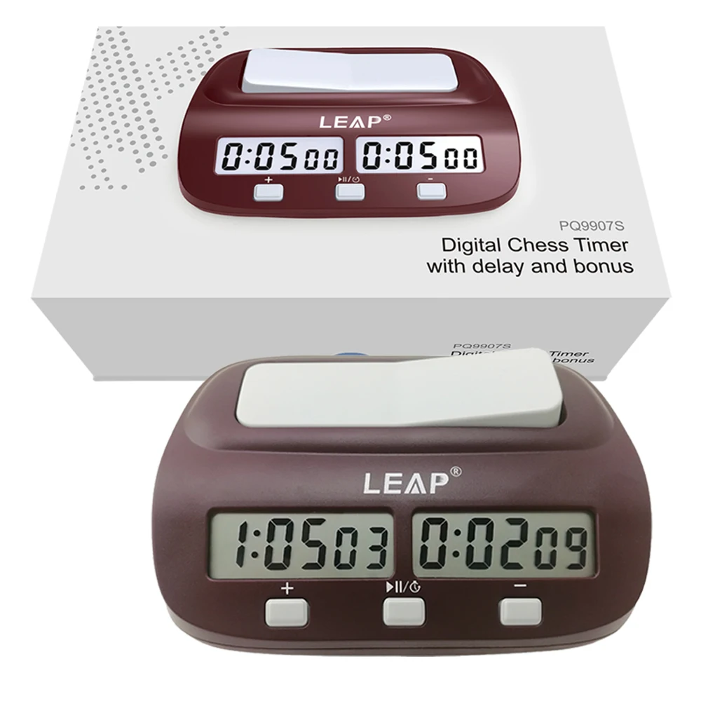LEAP-Reloj de ajedrez Digital profesional, cronómetro deportivo electrónico, juego de mesa de competición, cronómetro, I-GO