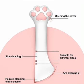 Multifunction Pet Canned Spoon Jar Opener Puppy Feeding Mixing Wet Dry Scoop Cat Dog Accessories Feeder Shovel Pets Tableware 5
