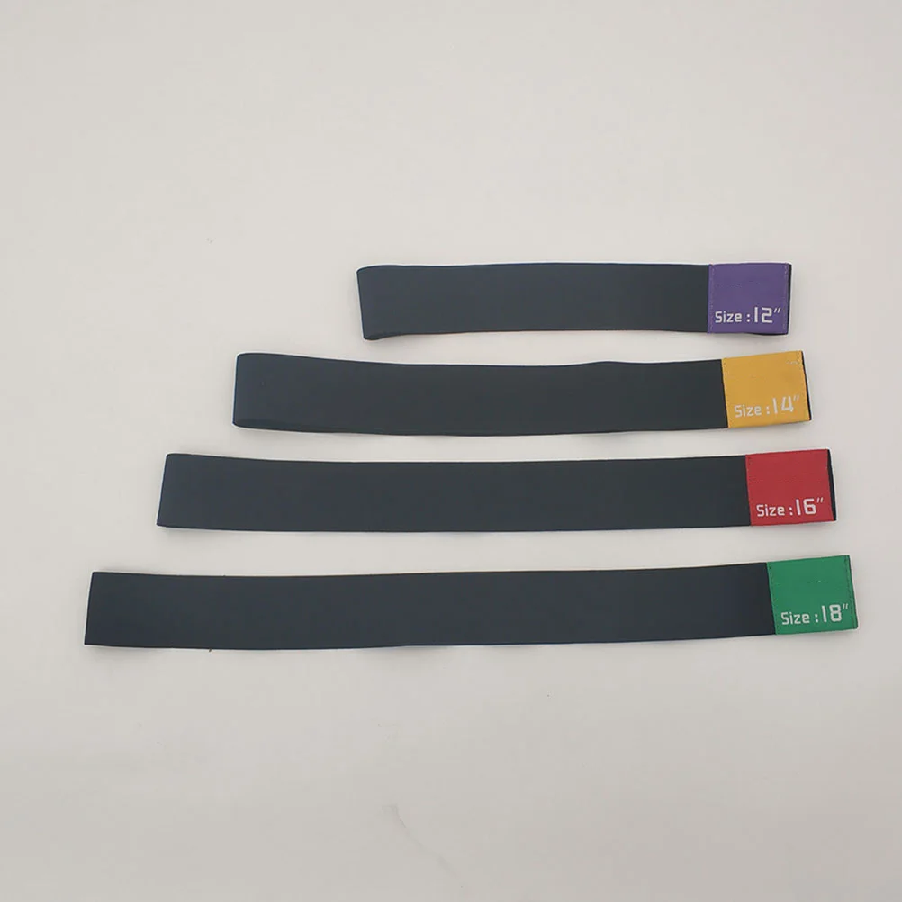 

4pcs Drum Cymbal Mute Pad Set Quiet Band For Noise Reduction Practice At Home Cymbal Mute Belt Drumming Practice Pad Percussion