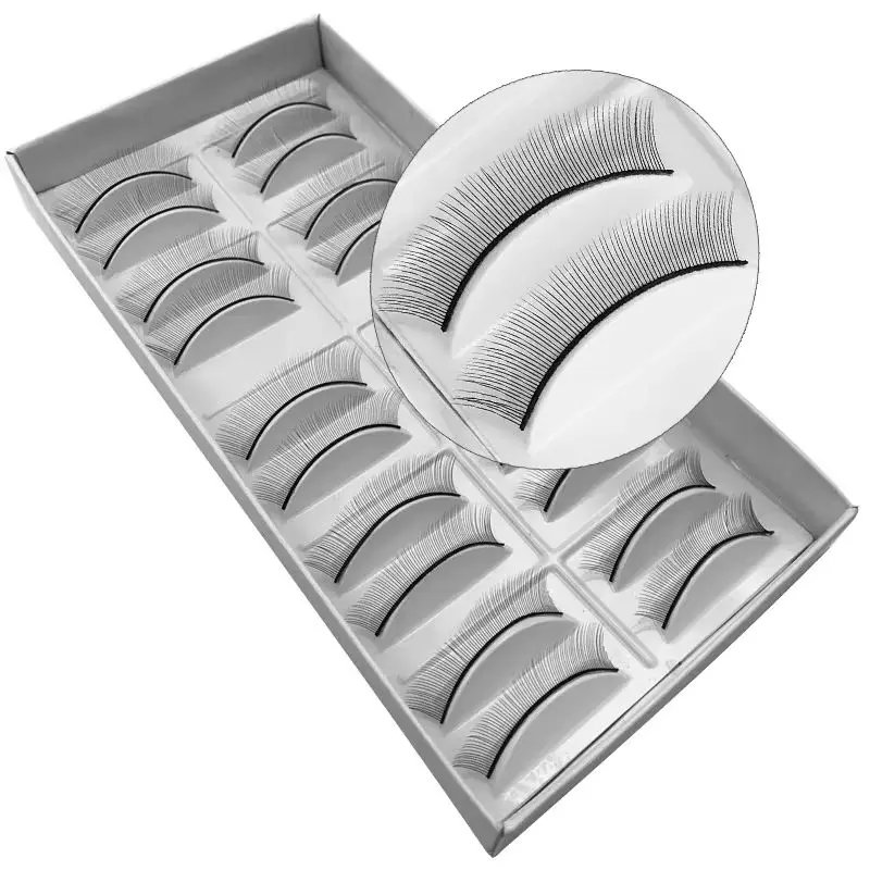 新しい 10 ペア個別のつけまつげナチュラルトレーニングまつげまつげエクステンション練習指導