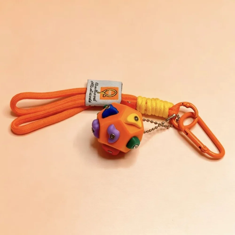 Handmade Rock Climbing Keychain Lightweight Portable Mini Climbing Block Sturdy Key Ring Delicate Resin Sport Key Ring