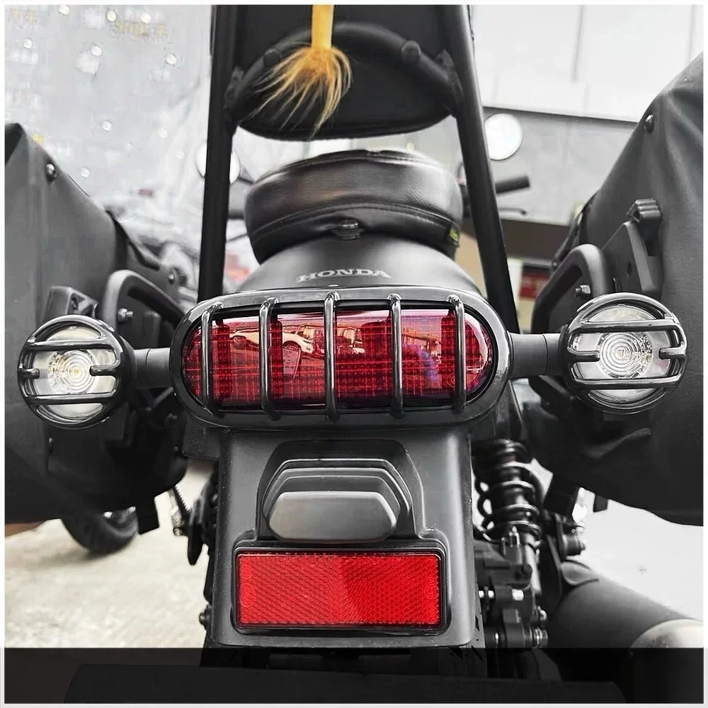 For Fit honda REBEL 300 REBEL 500 CMX300 CMX500 Modified Lamp Cover Set For Front Indicators And Rear Tail Light