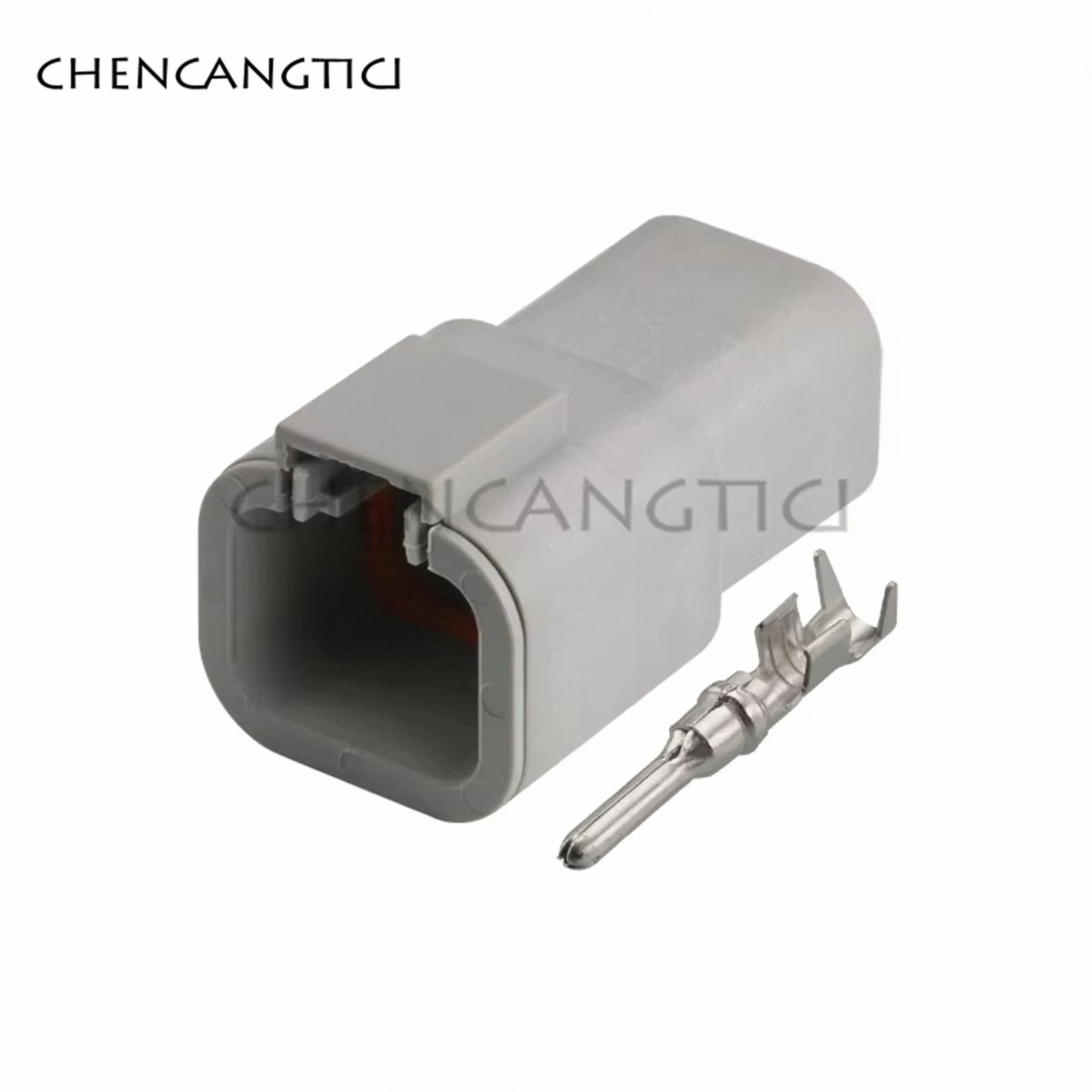 1 Set 4 Pin Gray Male Female DTP 2.5 mm Automotive Plug DTP06-4S DTP04-4P Waterproof Cable Connector With Terminals