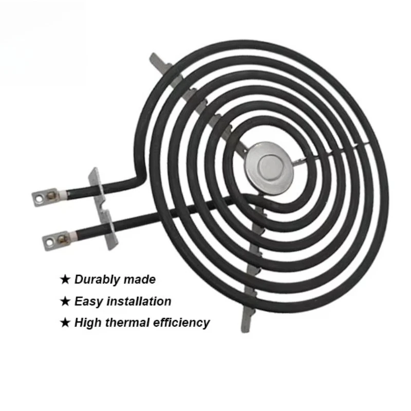 

230V 2500 Watt Electric Furnace Burner 8 Inch 6 Rings Surface Element Heating Element Electric Furnace Burner Assembly