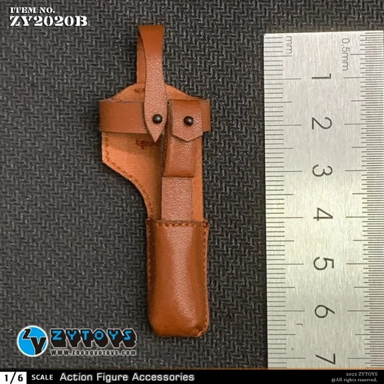 

ZYTOYS 1/6 Soldier Accessories C96 Mauser Holster ZY2020B Model fit 12 inches Action Figure