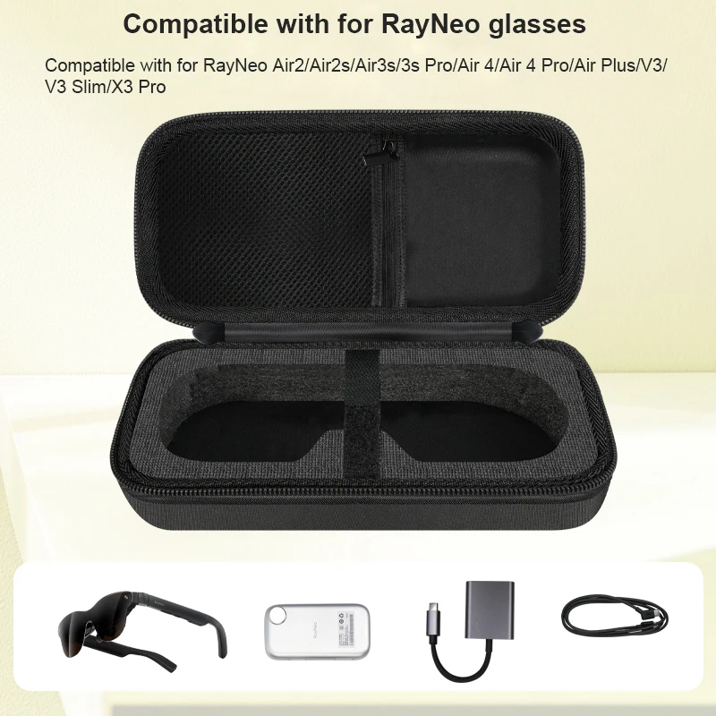 

For RayNeo Air2 Air2s Air3s 3s Pro Air4 Air4 Pro Air Plus V3 V3 Slim X3 Pro storage bag High Density Oxford Shockproof Anti Drop