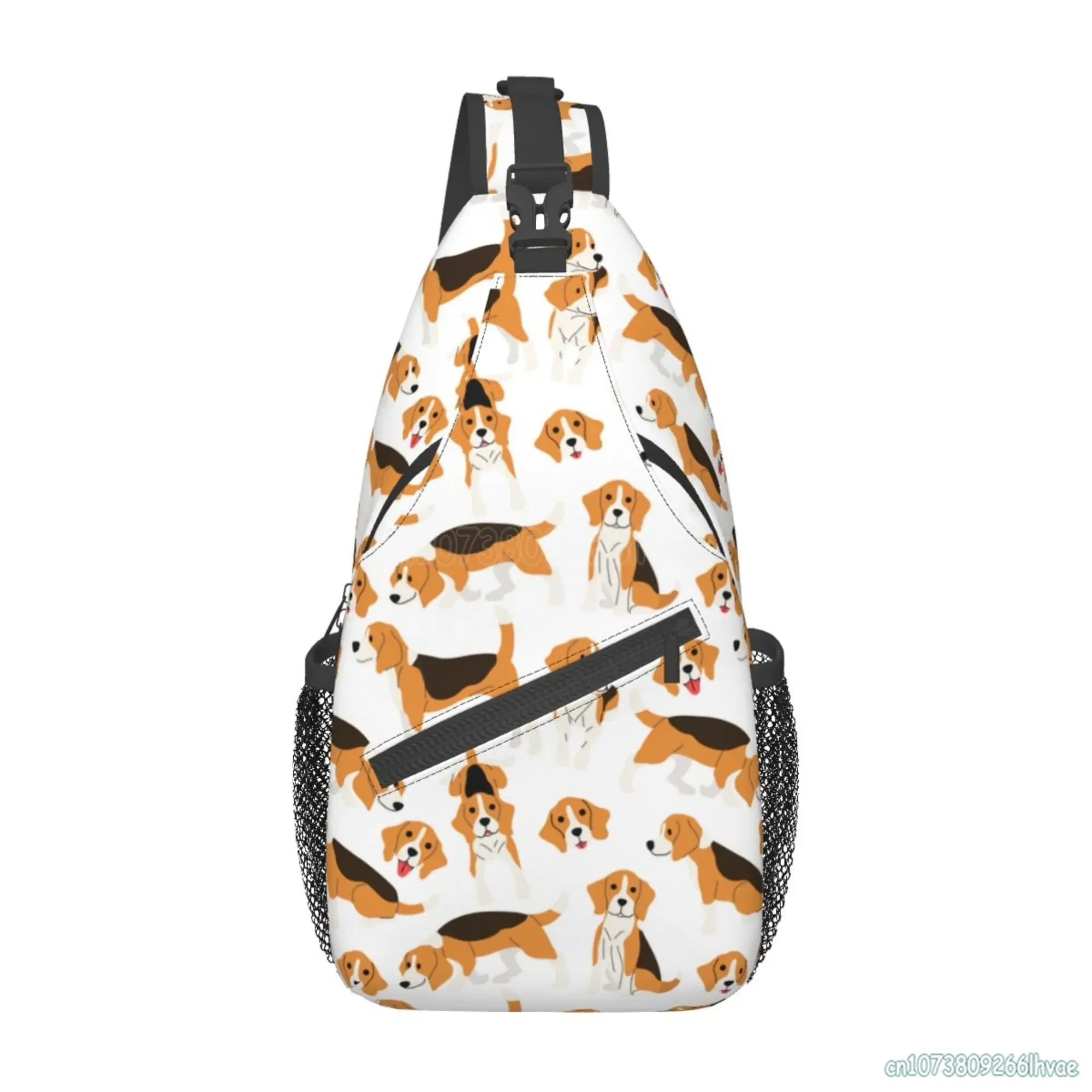 

Нагрудная сумка Beagle Puppy Dog, милый походный рюкзак, рюкзак через плечо, сумка на ремне, дорожная нагрудная сумка для мужчин и женщин