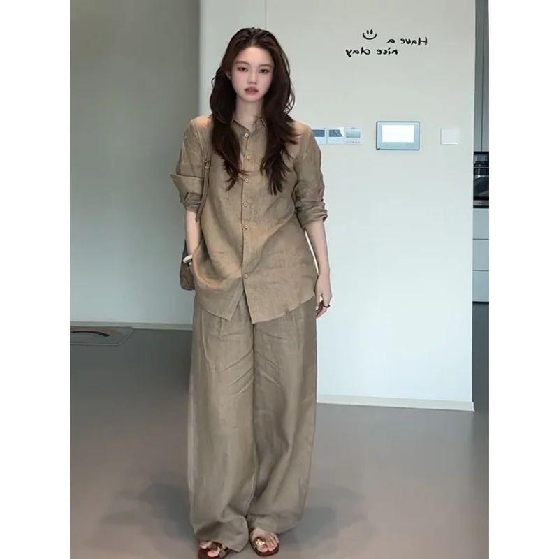 Completo da Donna in Misto Cot - Linen Pant Wide recensione e prezzo