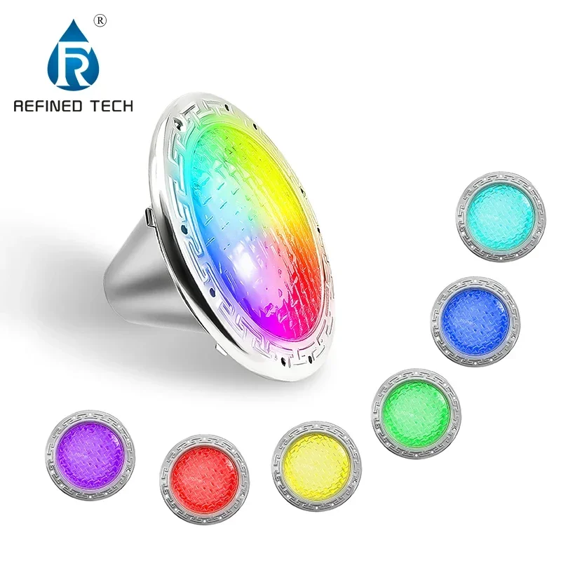 2026NEW Refined 100ft 10 Inch Pentair Amerlite 12VAC 120VAC Color Changing RGB Landscape IP68 Rated Pool Lighting Replacement Fi
