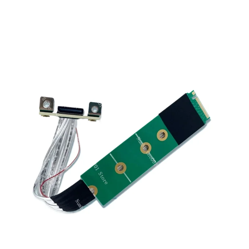 

DB9 Положение отверстия M2 к удлинительному кабелю Oculink Видеокарта Внешний удлинительный кабель без потерь 64 гт