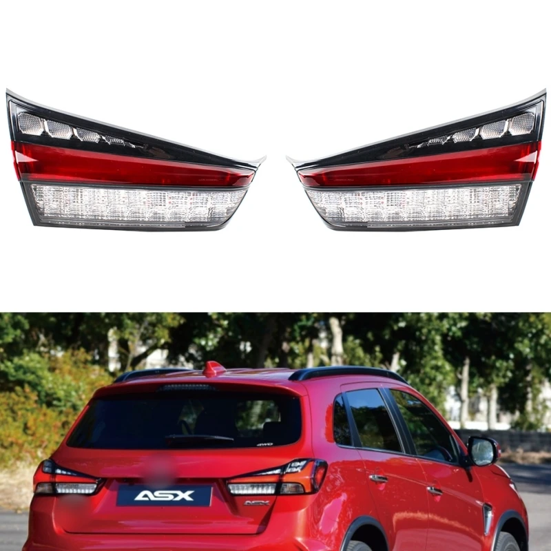 Pair Inner Side Tail Lamp Rear Light With Bulbs 8336A197 8336A198 For Mitsubishi Outlander Sport ASX 2020 2021 2022