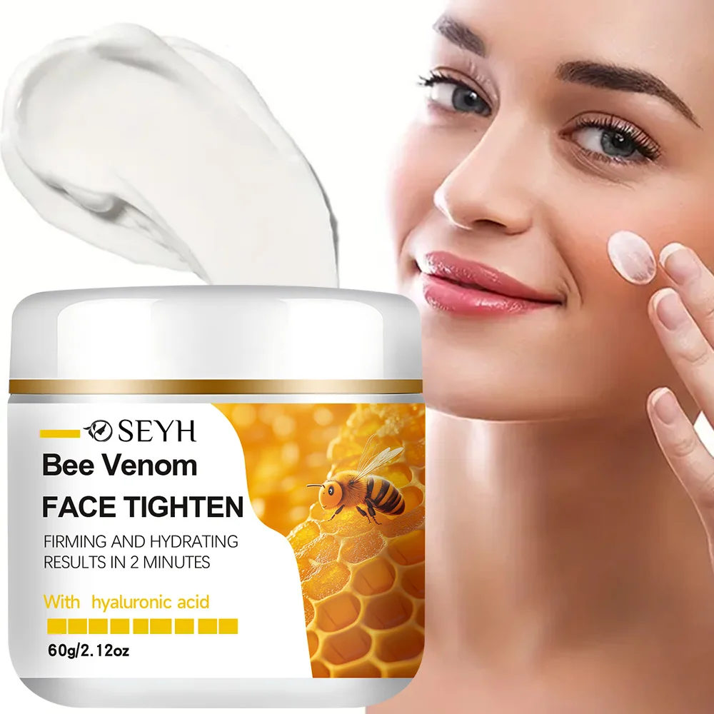 SEYH Bee Tox Day And Night Cream Rich in Hyaluronic Acid Vitamin E Even Light Beige Non-Oily Moisturizing Gentle Low Allergenic