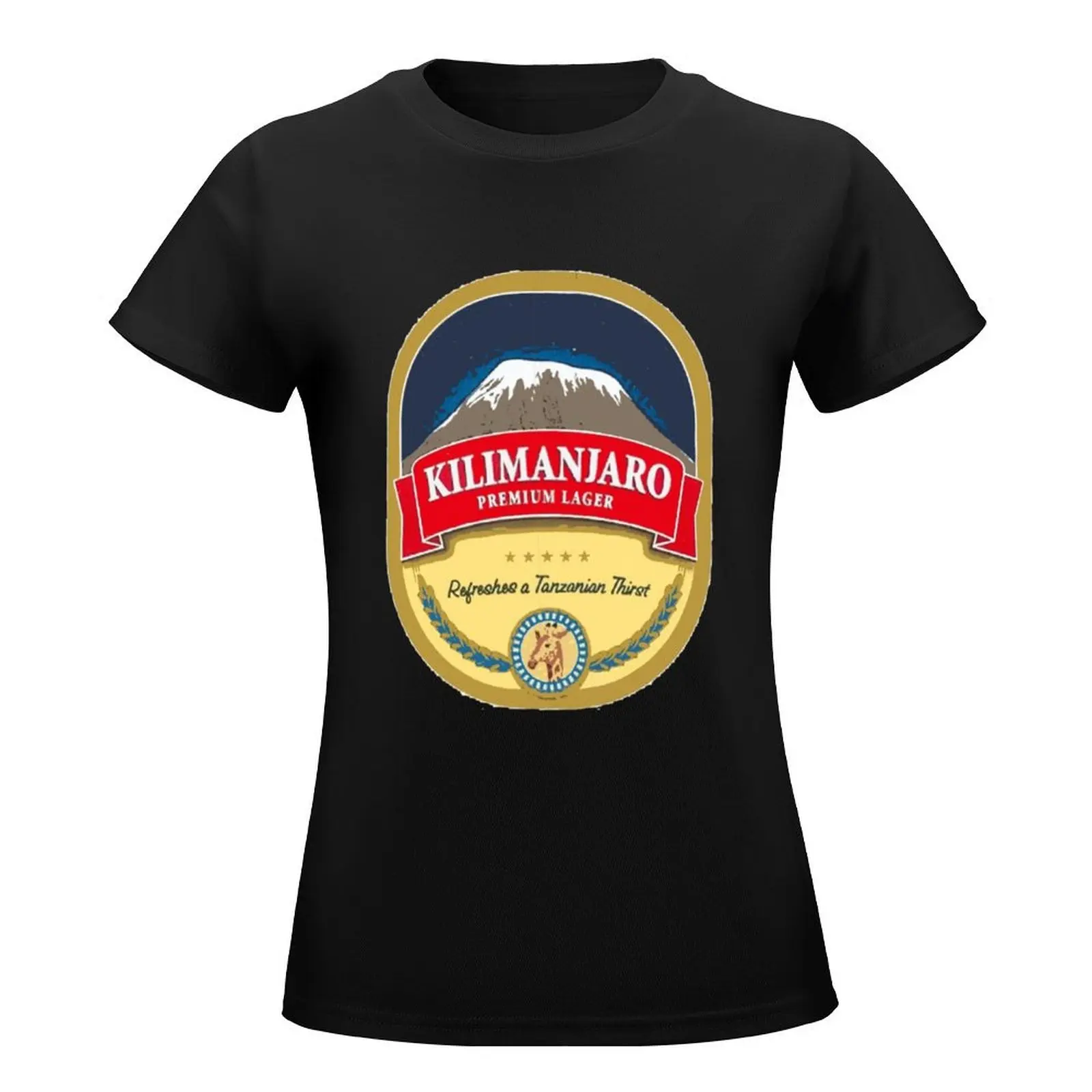 Kilimanjaro Lager 69 T-Shirt Aesthetic clothing summer top Top Women