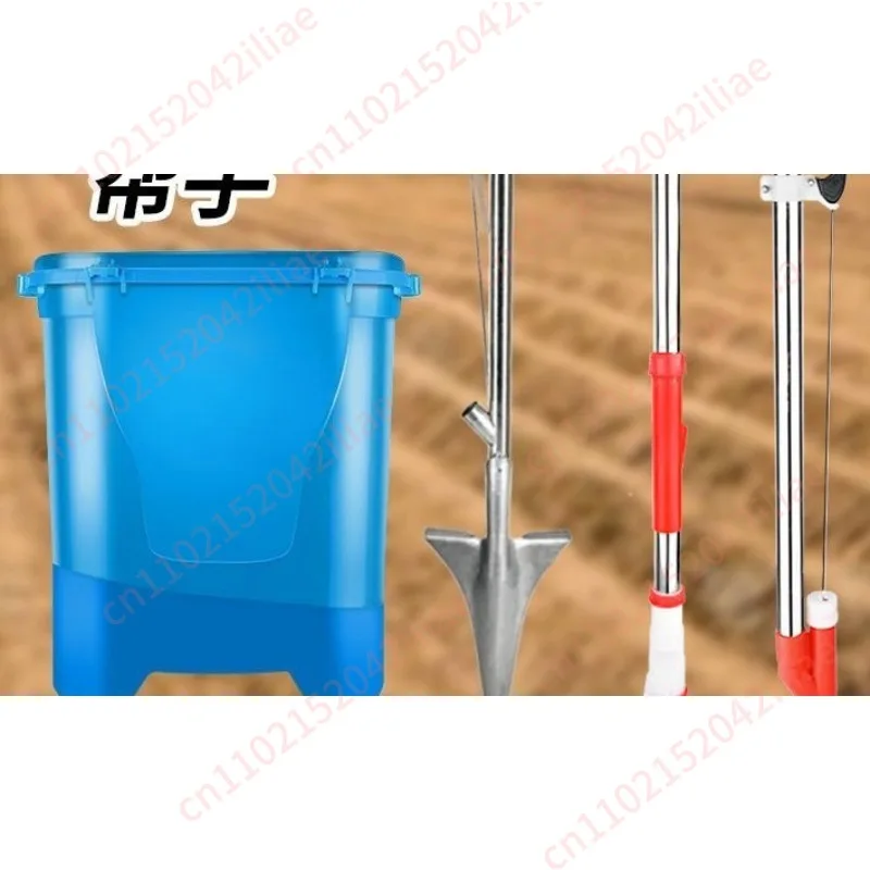 New Electric Fertilizer Spreader Lithium Battery Powered High Power for Farm Lawn Pond Fish Feed Spreader Sowing Machine