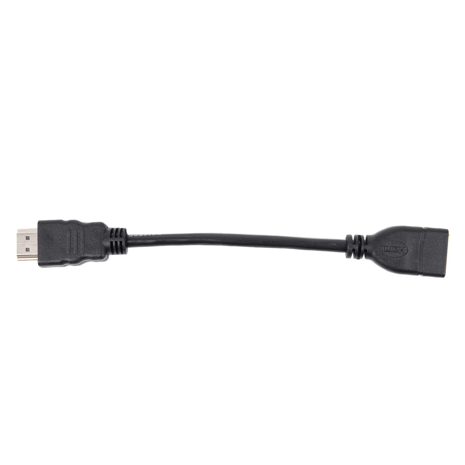 Cabo extensor macho para fêmea, melhor qualidade, compatível com hdmi, curto e conveniente para google chrome cast, fire tv stick, roku st