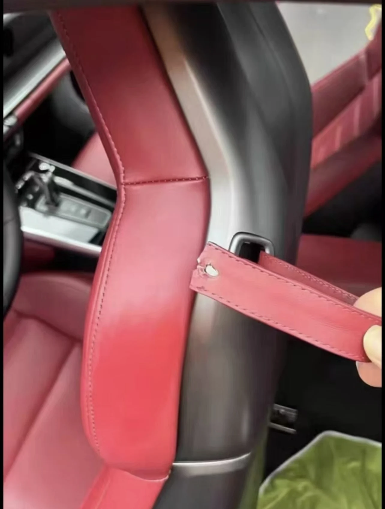 For Porsche 911 992 Carrera Seat Back Release Handle Cable Latch Lever Loop Repair Kit Recliner Adjuster Bowden Zug Auto Parts