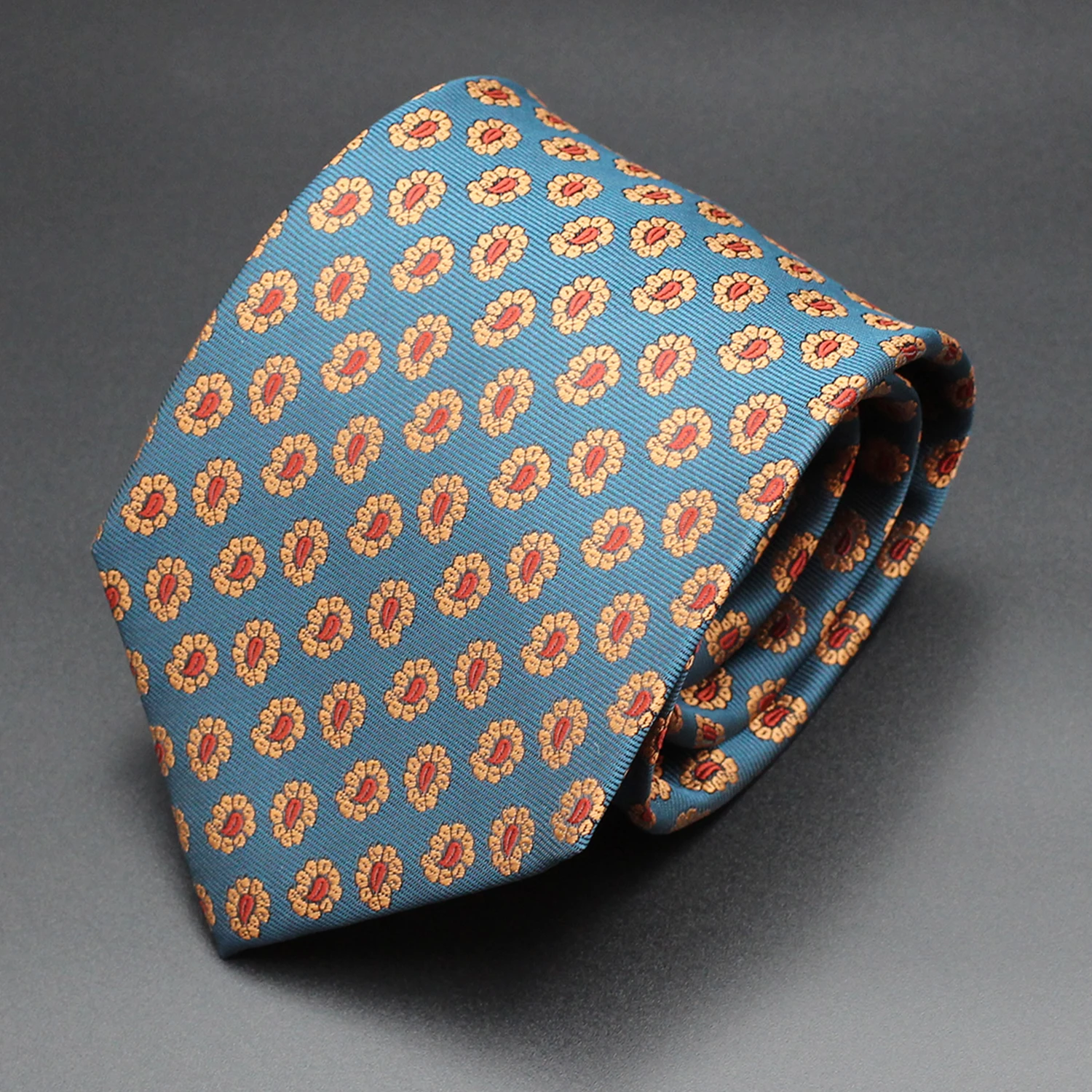 Corbatas de diseñador de lujo de alta calidad para hombre, corbata a cuadros geométrica de 8cm para negocios formales, corbatas para fiesta de boda, regalo, 2026