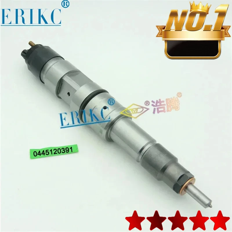 ERIKC 0445110291 Common Rail Diesel Injector Nozzle 0445 110 291 0 445 110 291 for BAW Fenix 1112010-55D BOSCH Injector