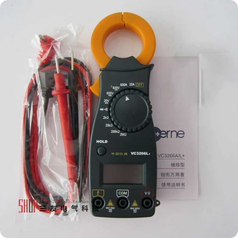 Yitong Ivan Digital Clamp Meter VC3266L+/VC3266A/B/C/D Multimeter Ammeter