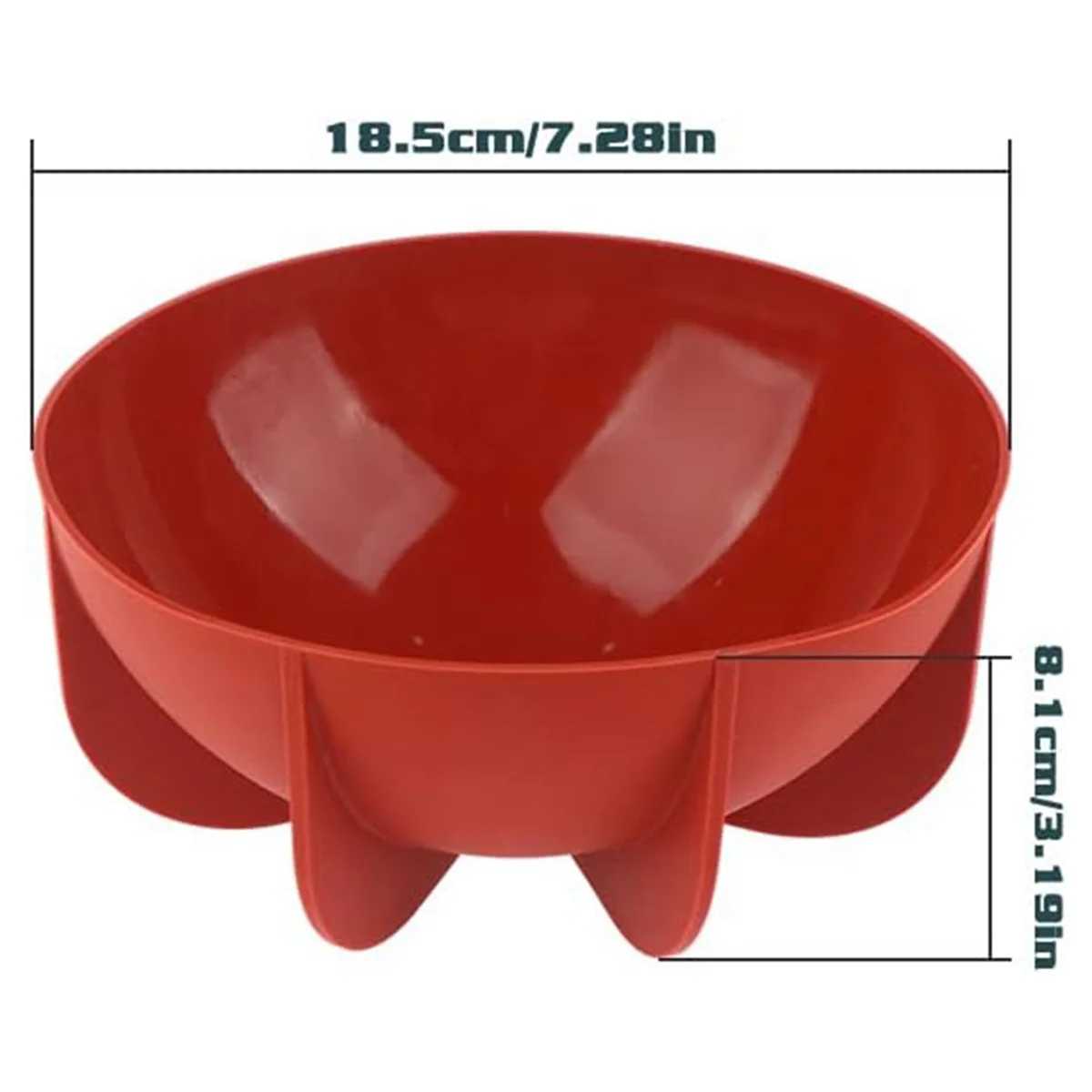 Baking Mold Silicone Hemisphere Pan Dome Silicone Mould Planet Mould Semicircle Shape Cake Mold,Brick RedJAS